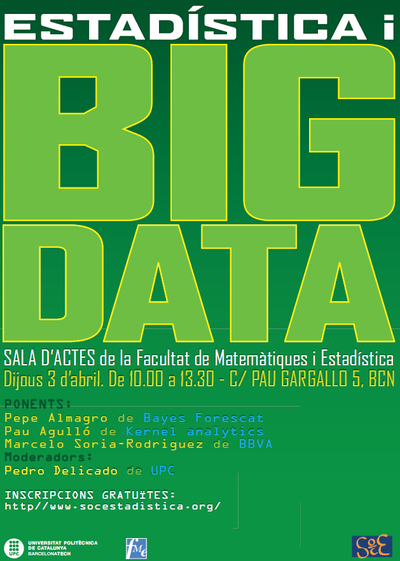 Jueves 3 abril: Seminario BIG DATA